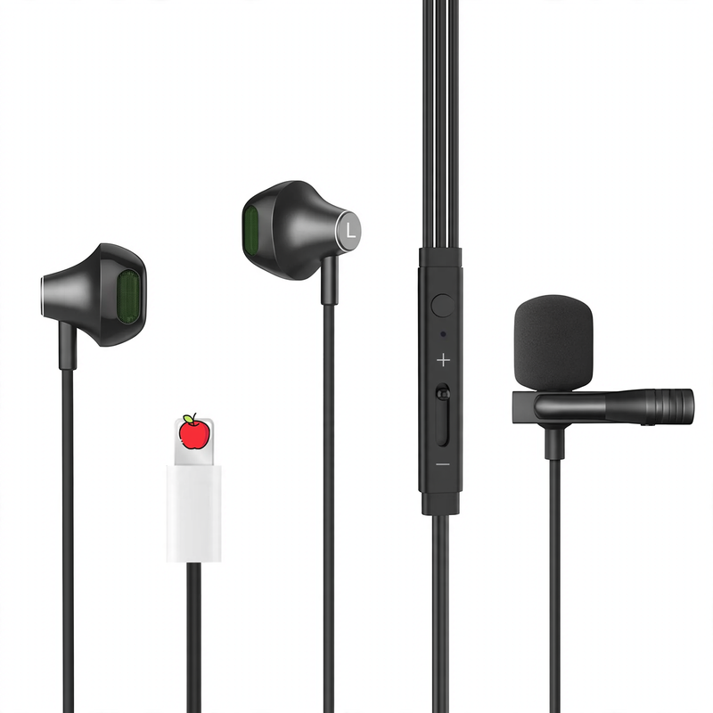 USB-C headphones with silicone tips