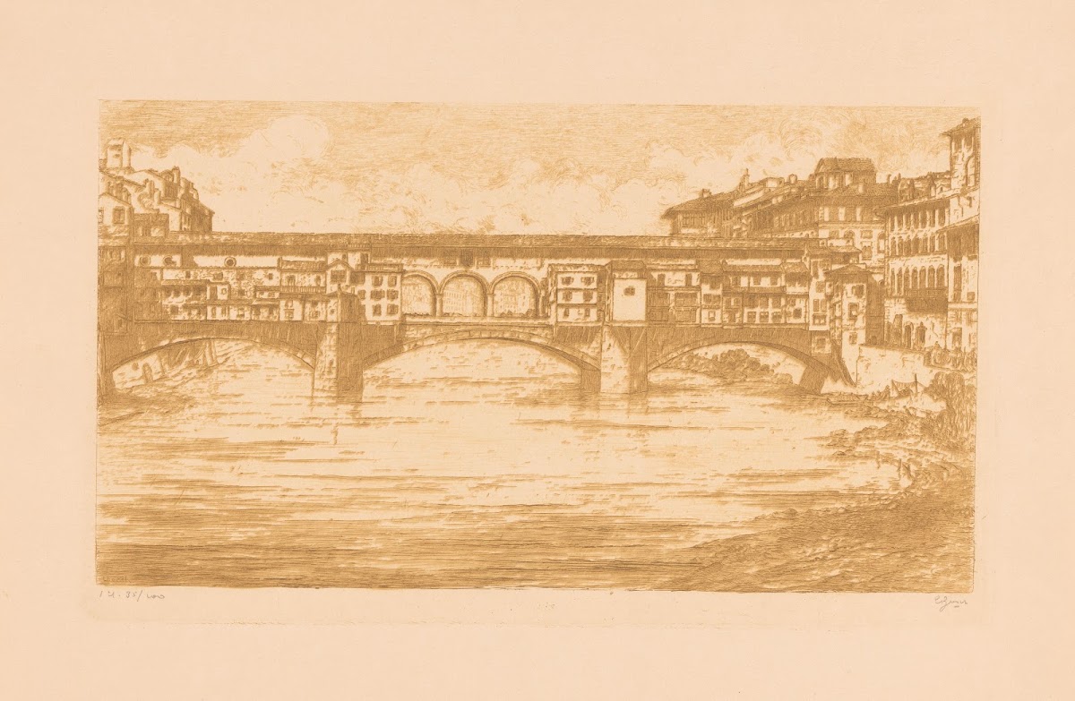 Ponte Vecchio in Florence 1873 1931