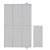 Swaddle mattress Cebababy 50x80 Basic grey