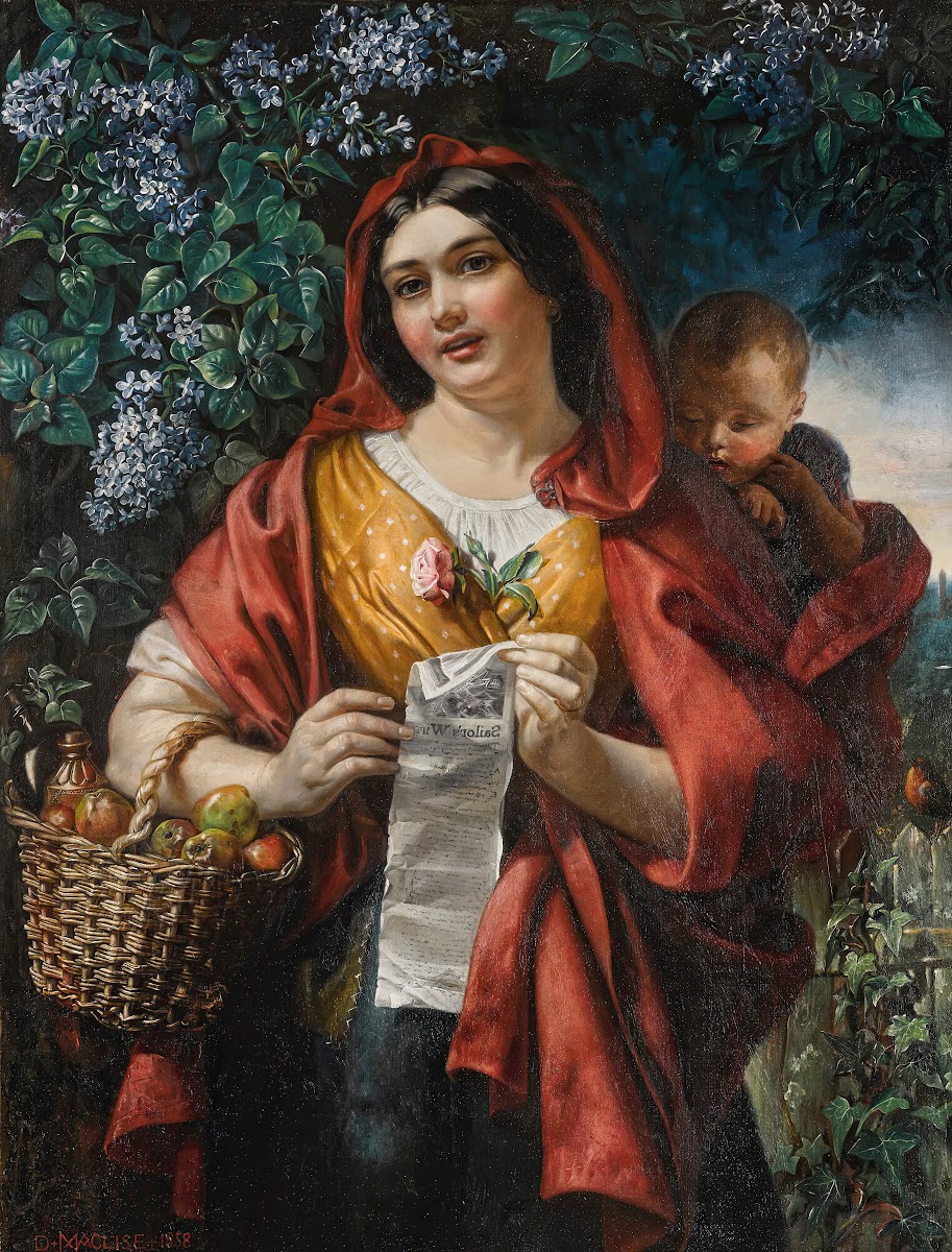 The Ballad Seller 1858