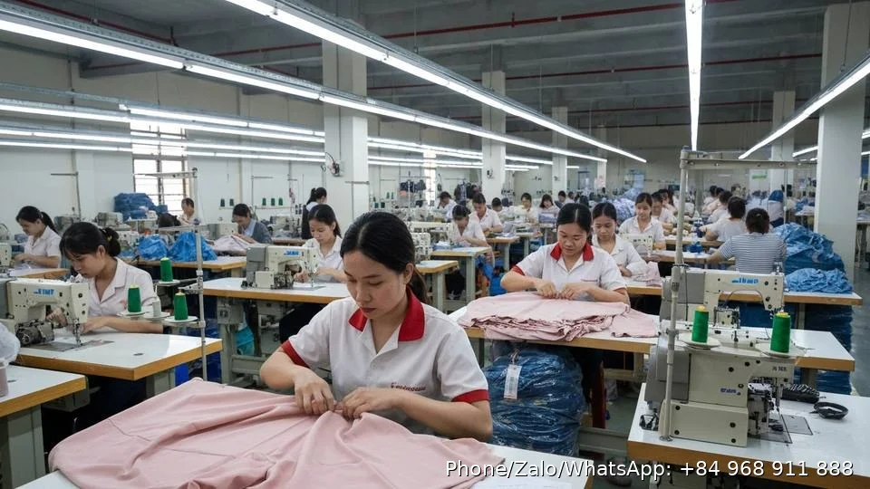 Korean clothing factories - Gold Garment Vietnam