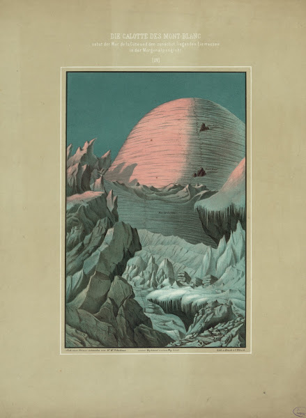 Die calotte des mont blanc 19th century