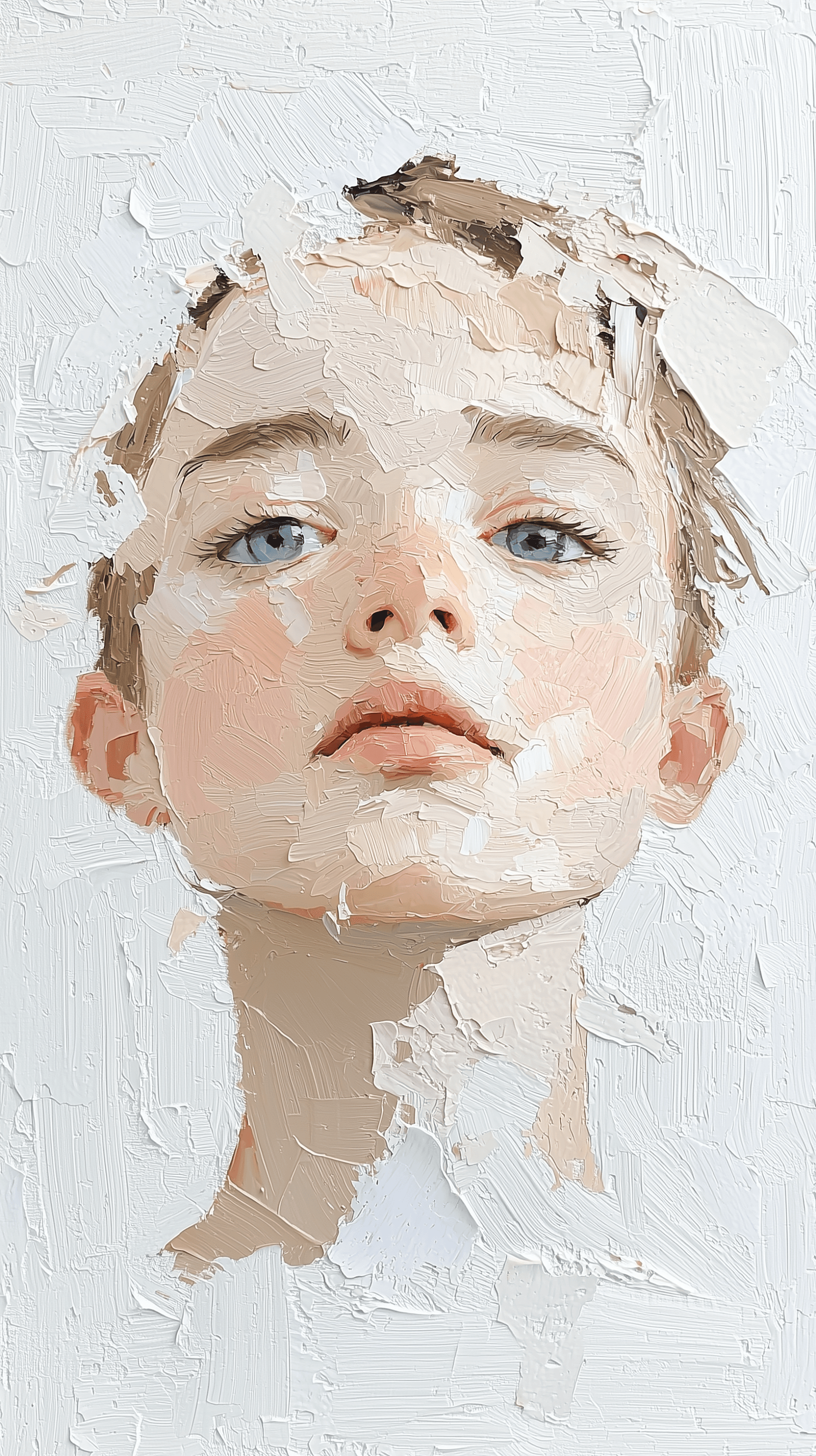 Retrato artístico al óleo de