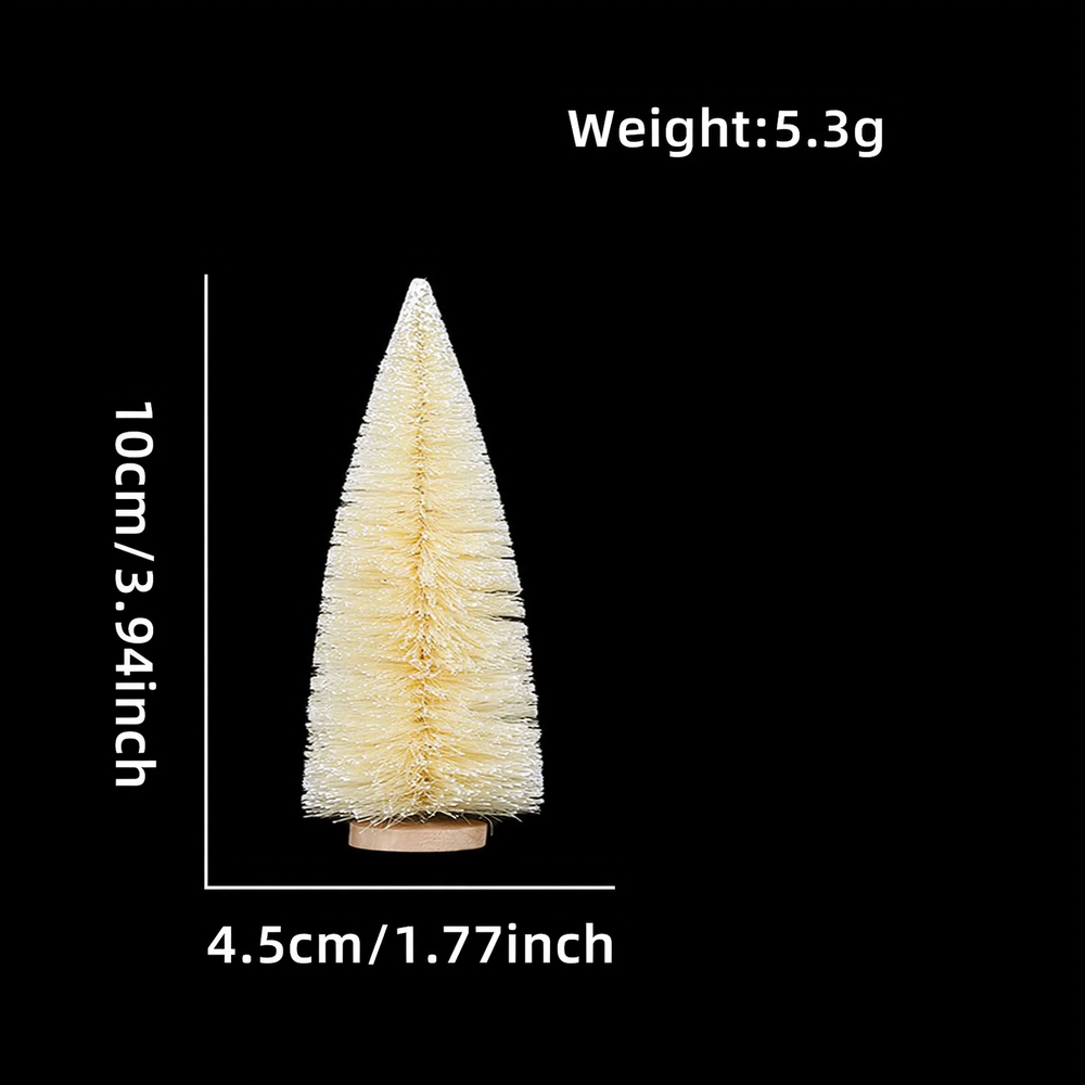 Mini-Weihnachtsbaum aus Sisal, verschiedene Größen