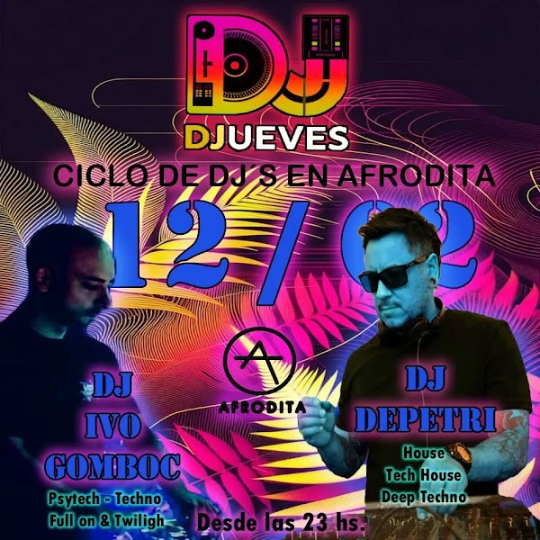 DJueves: Ciclo de DJs en Afrodita