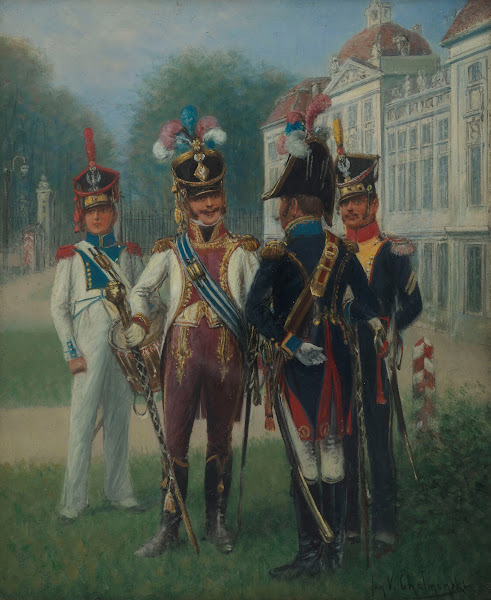 Drummer of the 13th Regiment Drum Major of the National Guard Drum Major Sergean