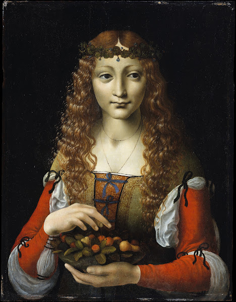 Girl With Cherries Ca 149195