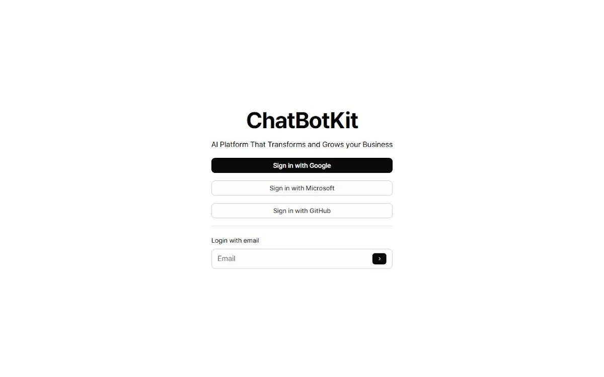 Captura de Algo by ChatBotKit