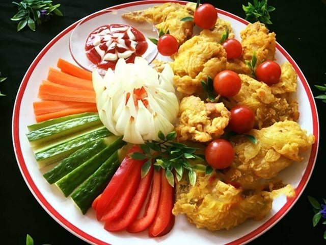 Cánh Gà Tẩm Bột Chiên Xù