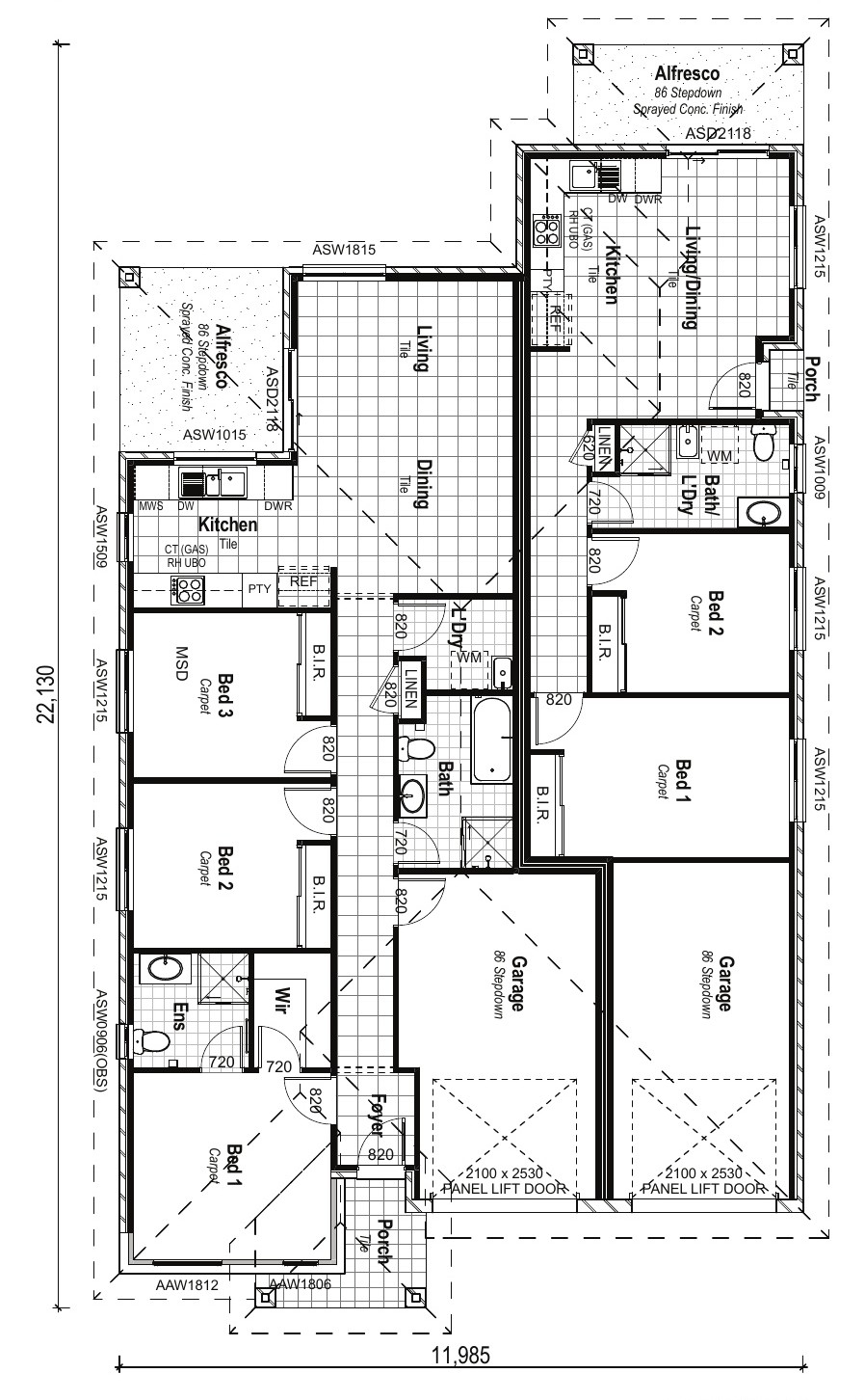Dual Key Investment Property in Heddon Greta, NSW | Aus Investment Properties - Floor Plan 1