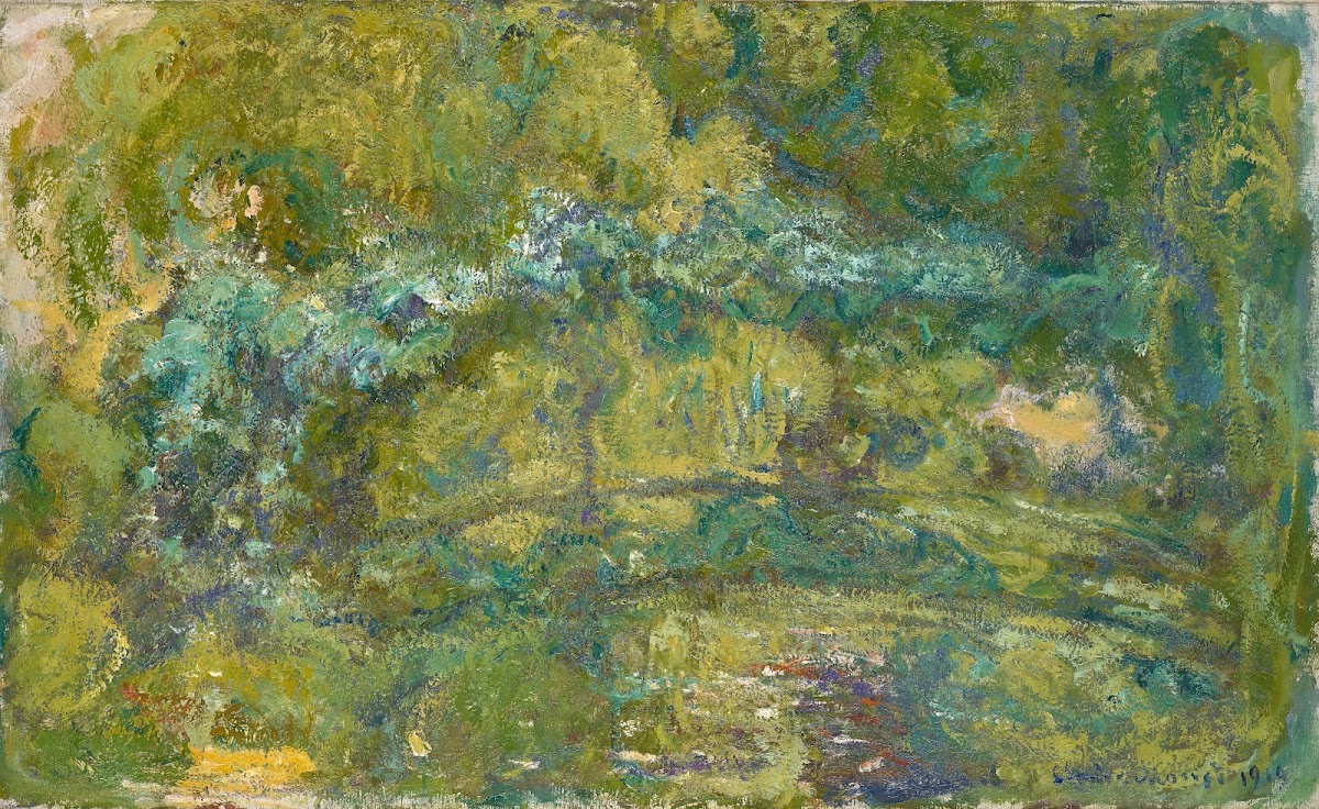 The Footbridge over the Water Lily Pond 1919
