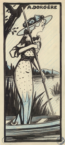 Arlette Dorgère dans Bridge de Pierre Berton 1910