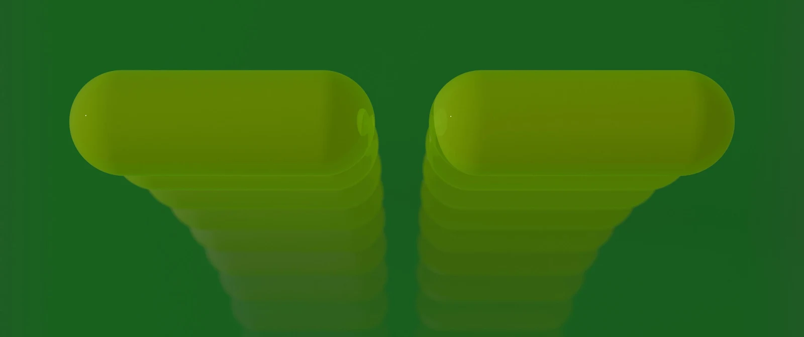Green, Abstract, Design, Modern 2K Wallpaper Background (3440x1440)