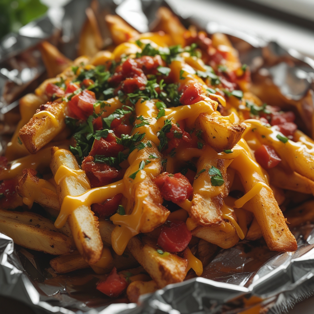 Cheesy Cajun Voodoo Fries Recipe for Game Night Snacks – Easy & Loaded finished