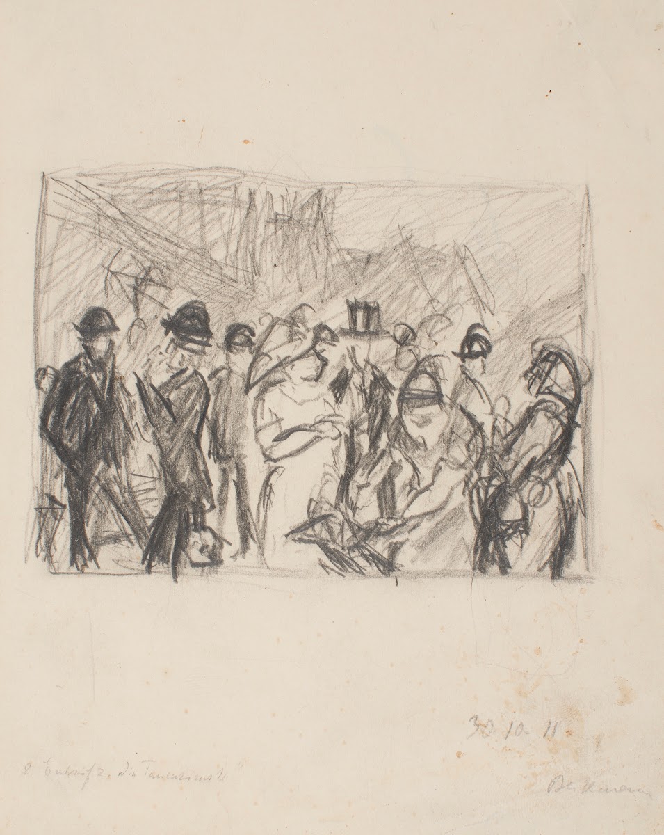 Second Sketch for Tauenzienstrasse 1911