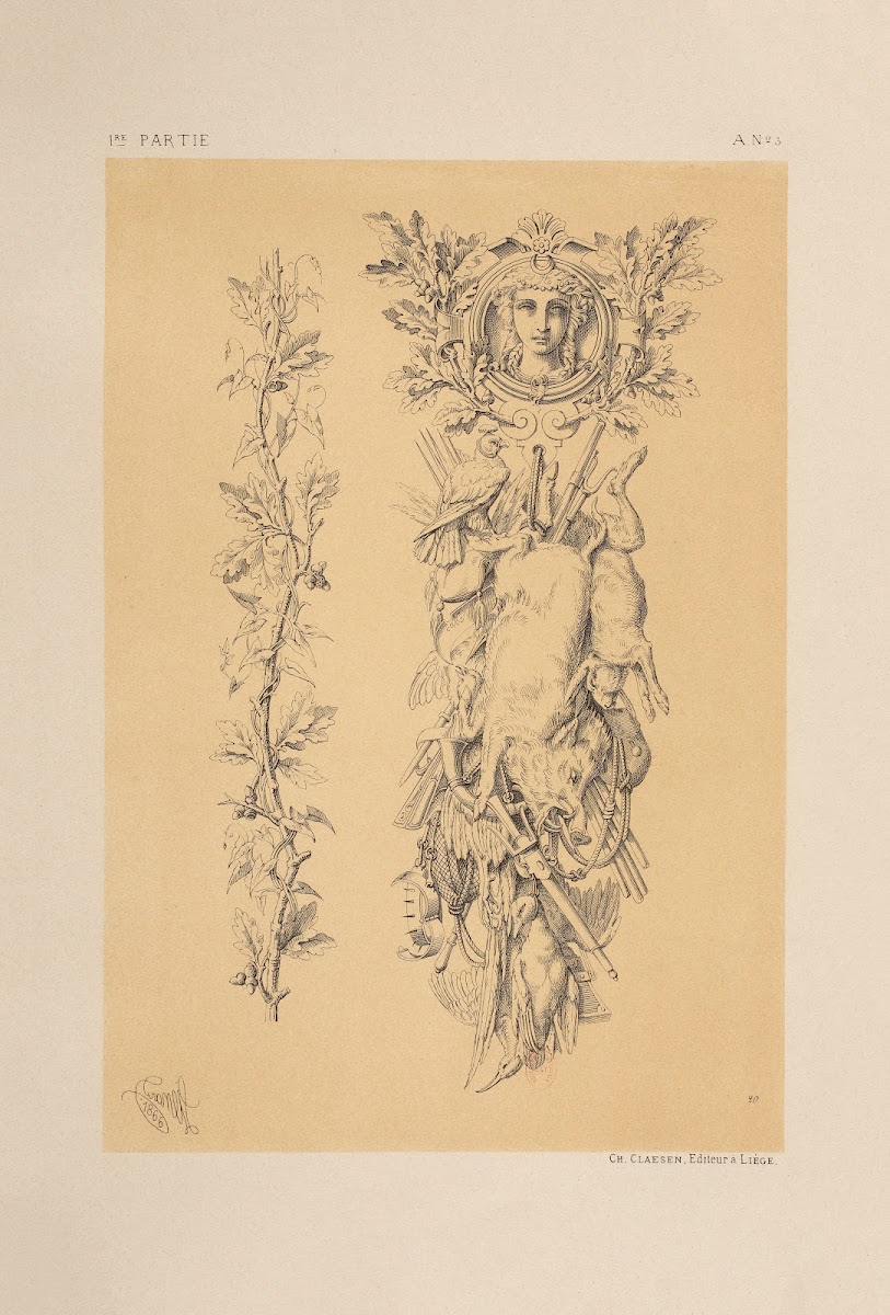 TrophéE De Chasse 1866