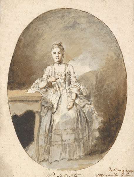 Portrait of Marguerite Le Comte 1764