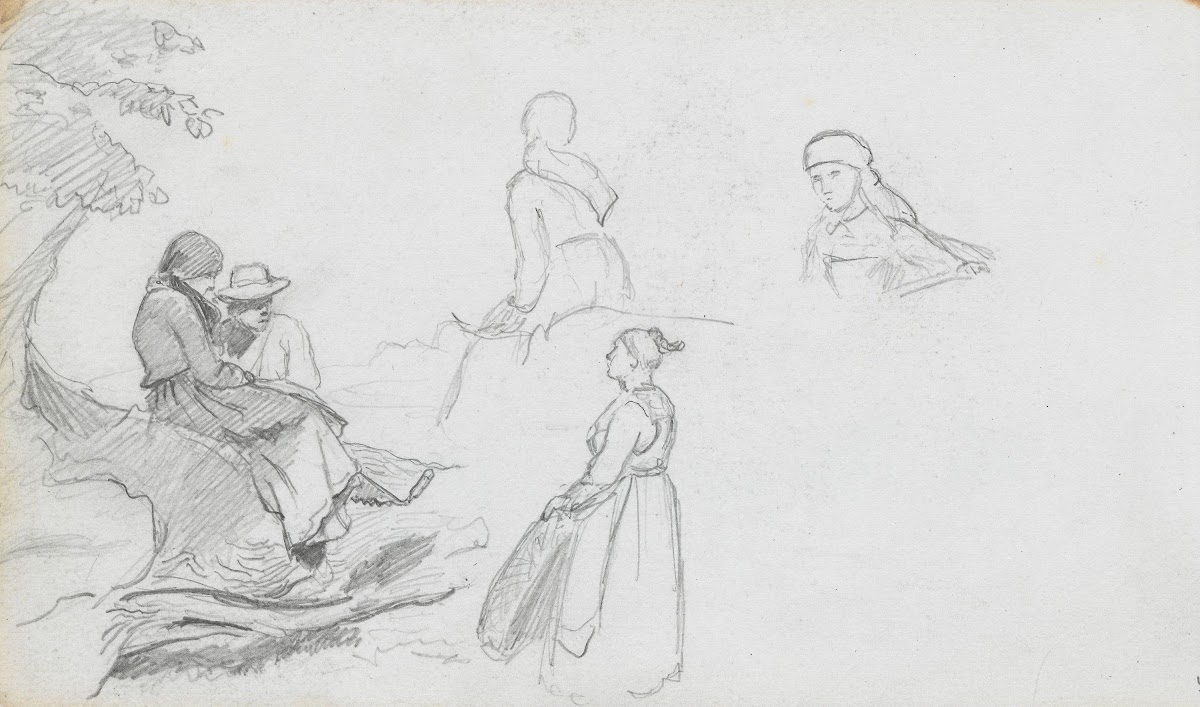 Figurstudier 1867
