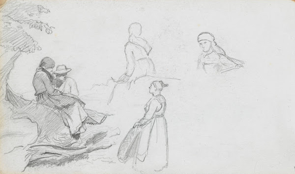 Figurstudier 1867