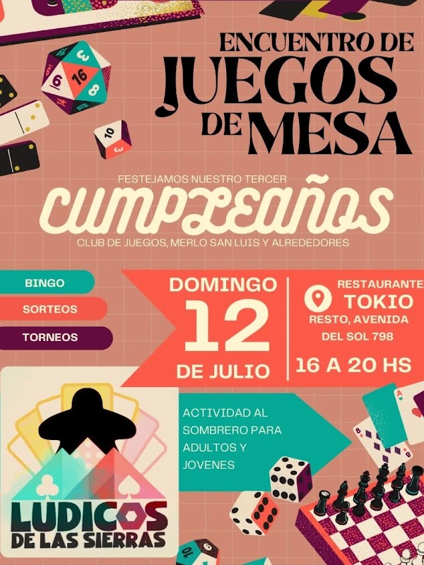 Encuentro de juegos de mesa