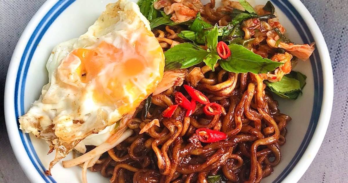 Mì tương đen hàn quốc