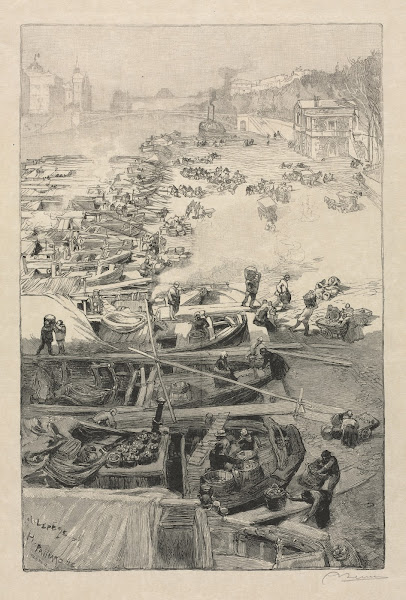 Potatoes Arriving at the Hôtel de Ville 1883