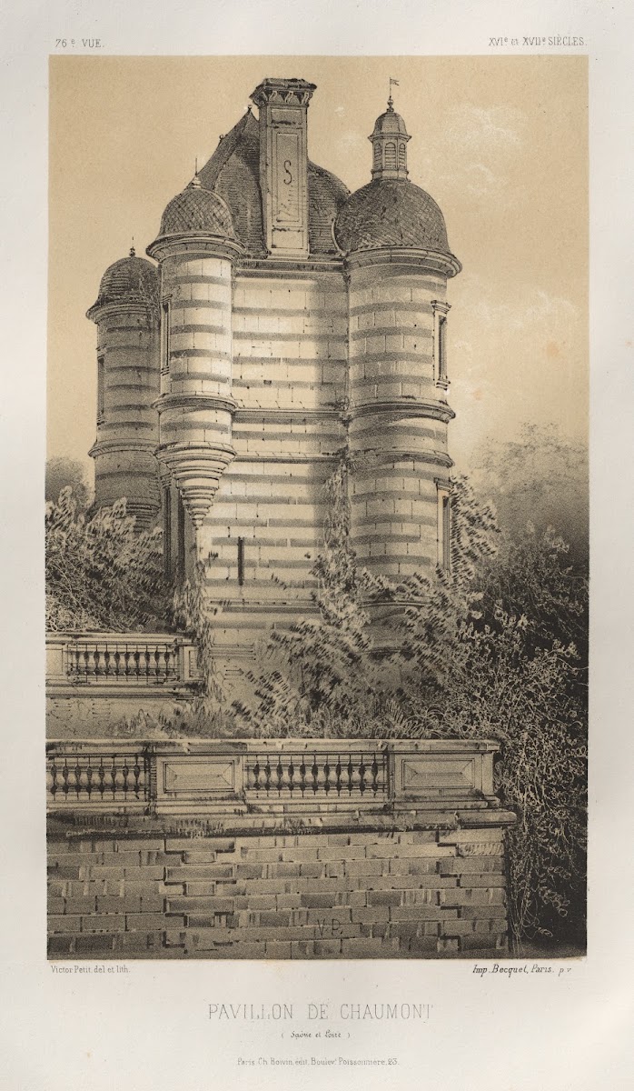 Pavillon De Chaumont Saône et Loire 1860