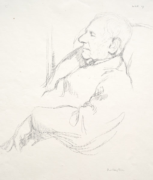 Sir Francis Seymour Haden Asleep 1897