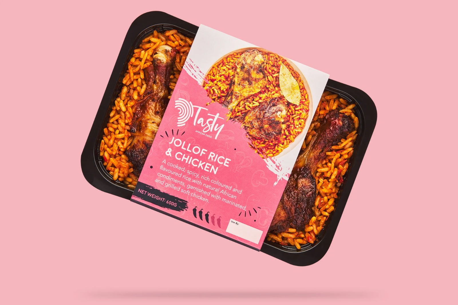 Tasty Foods- Jollof Rice with Chicken