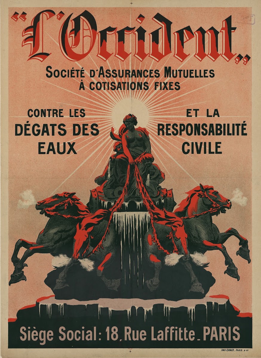 LOccident société dassurances mutuelles à cotisations fixes 1907