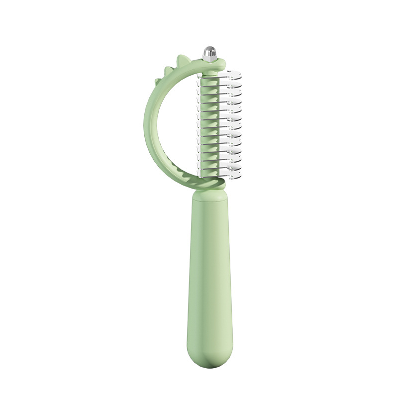 Fur brush for dogs and cats with pin comb