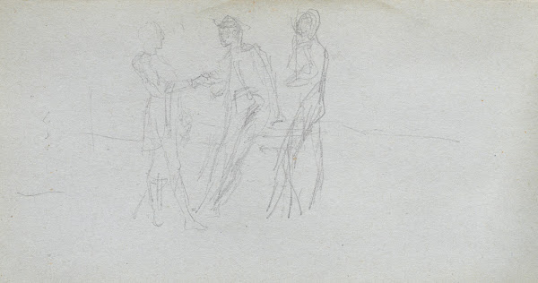 Three Figures 1860s