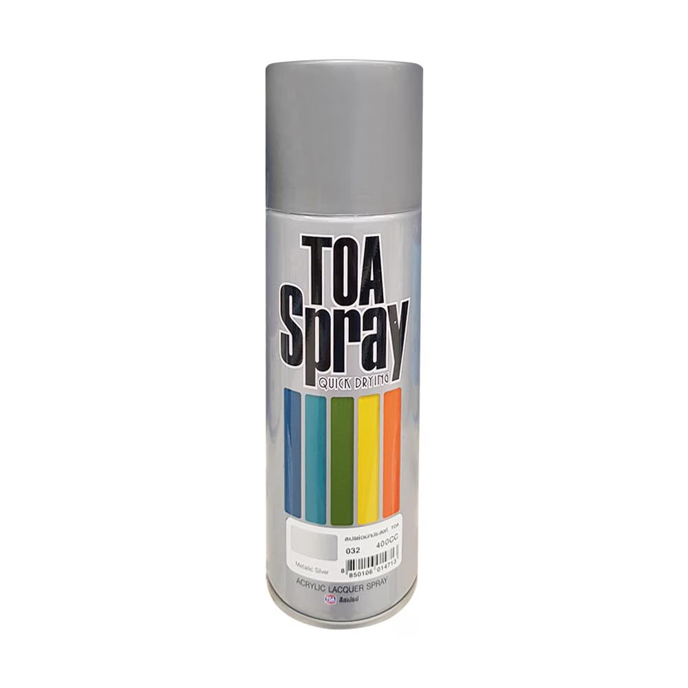 TOA สีสเปรย์ #32 METALLIC SILVER