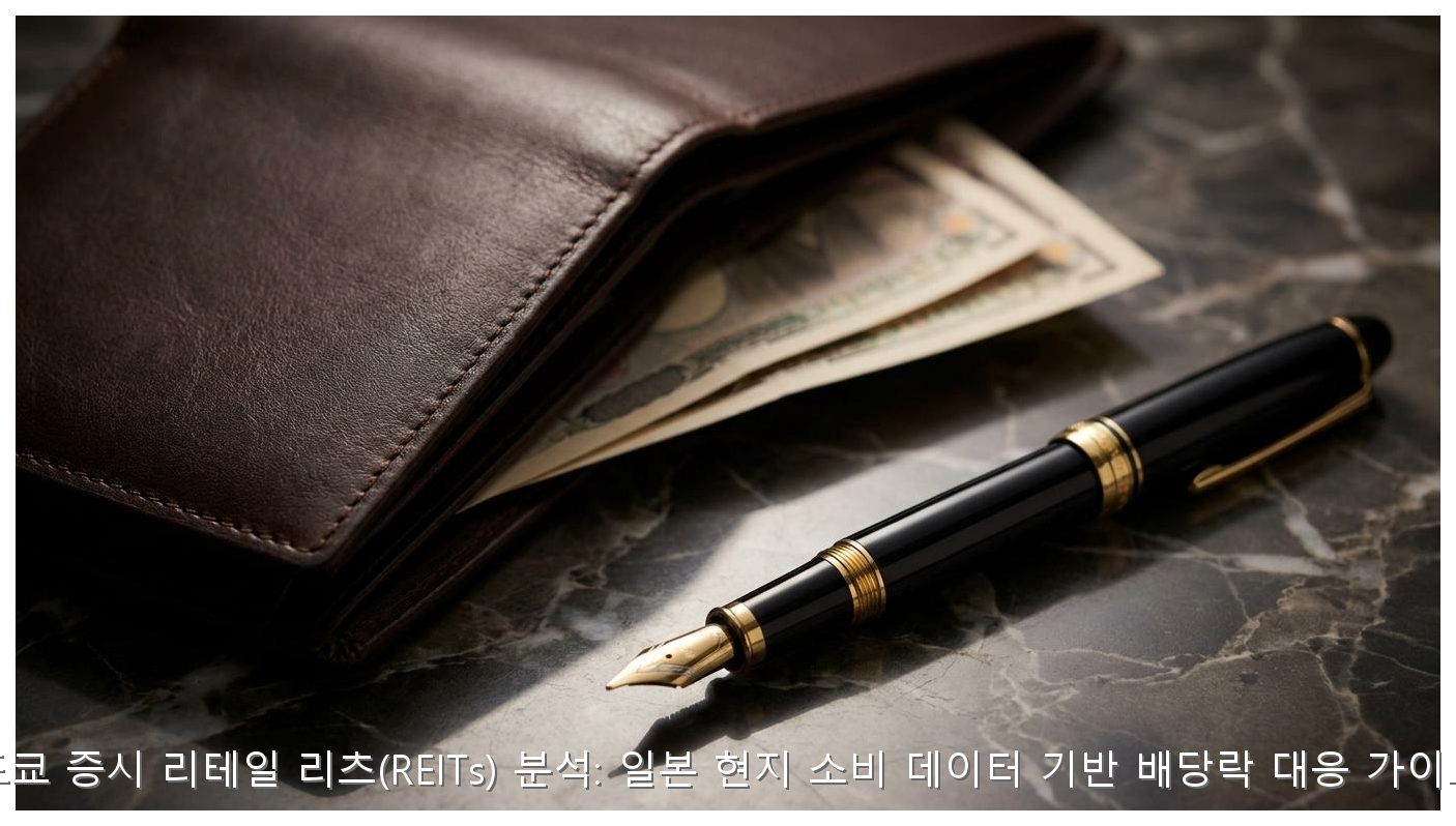 도쿄 증시 리테일 리츠(REITs) 분석: 일본 현지 소비 데이터 기반 배당락 대응 가이드 핵심 안내 및 분석 인포그래픽 (6)