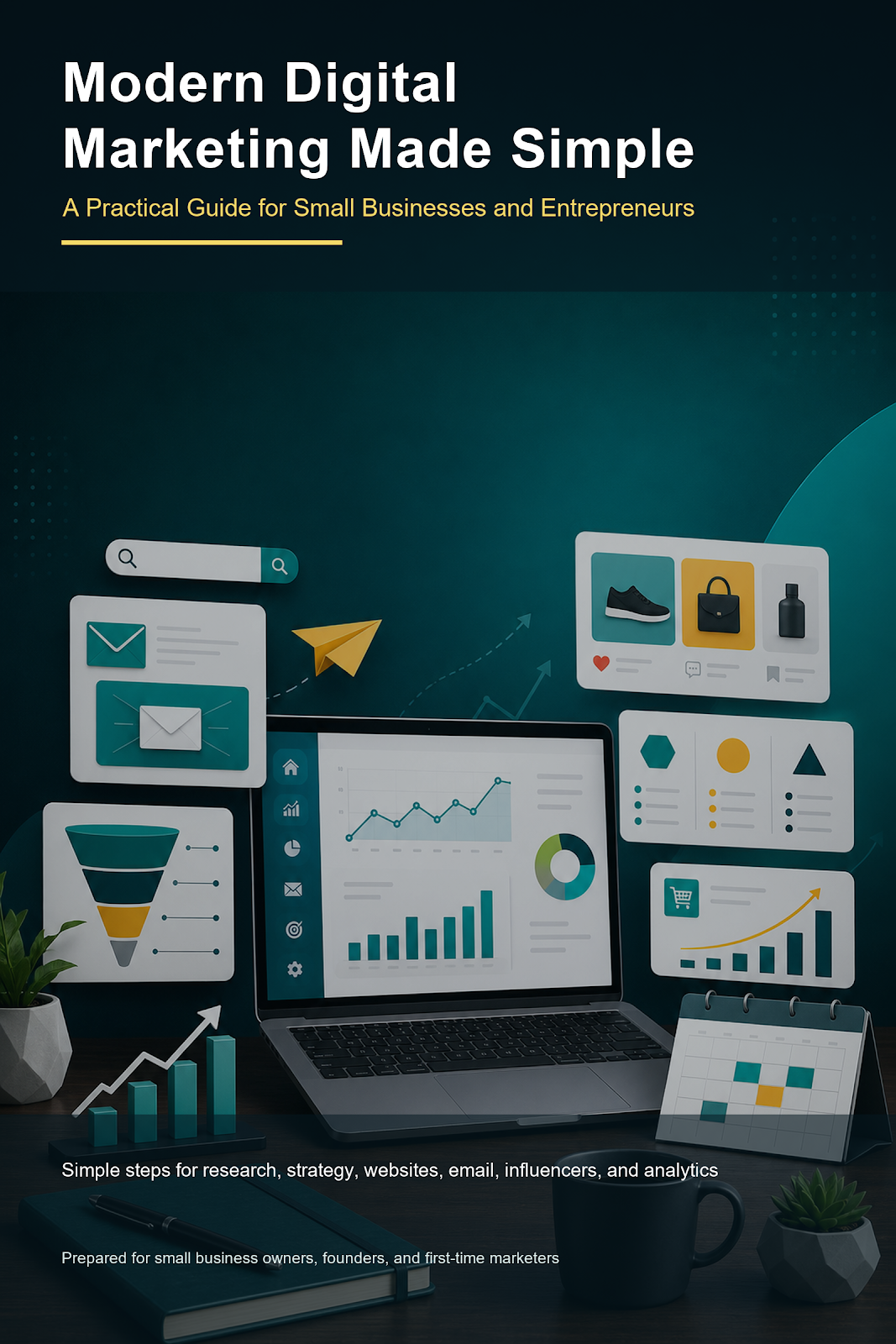 Cover of Modern digital Marketing - Made Simple