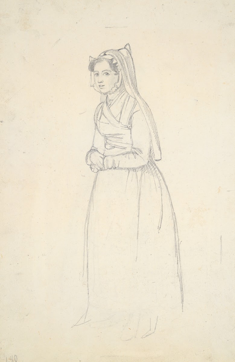 Woman in Peasant Costume ca1840