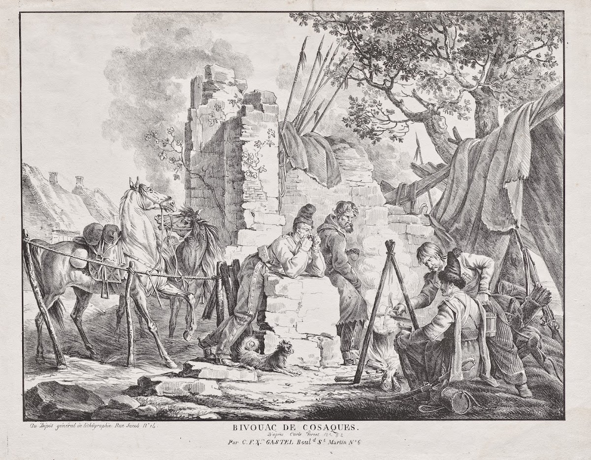 Bivouac de Cosaques c 18001836