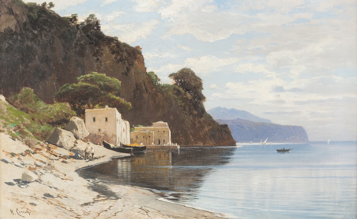 At the Amalfi coast