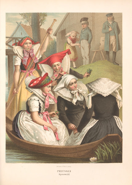 Deutsche Volkstrachten Pl12 1870