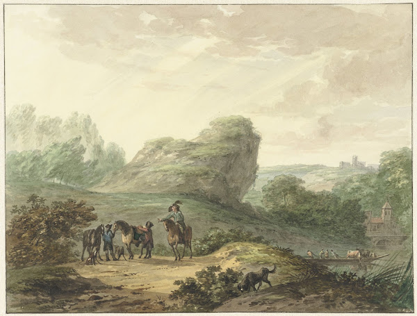 Landschap met ruiters 1789