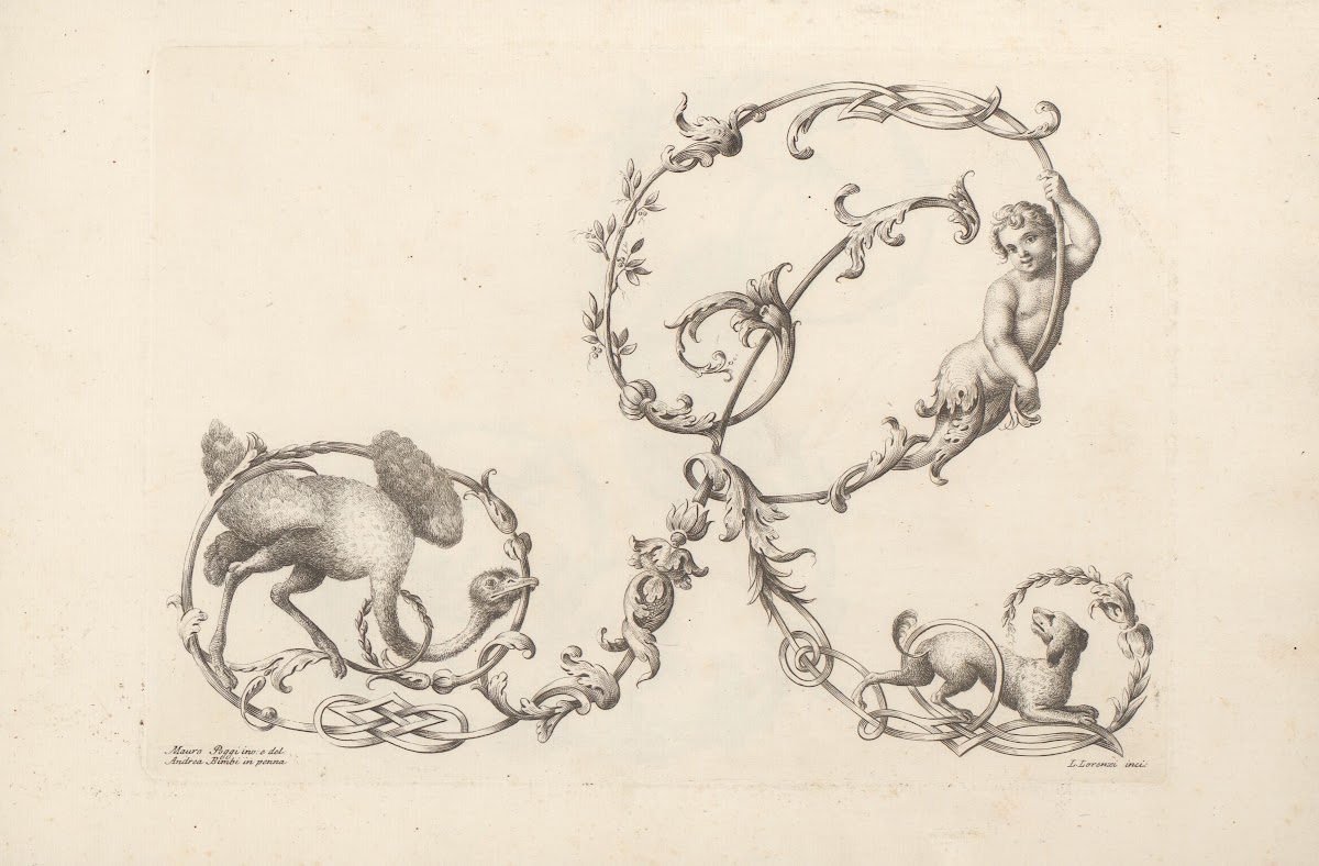 Letter R 1745 1765