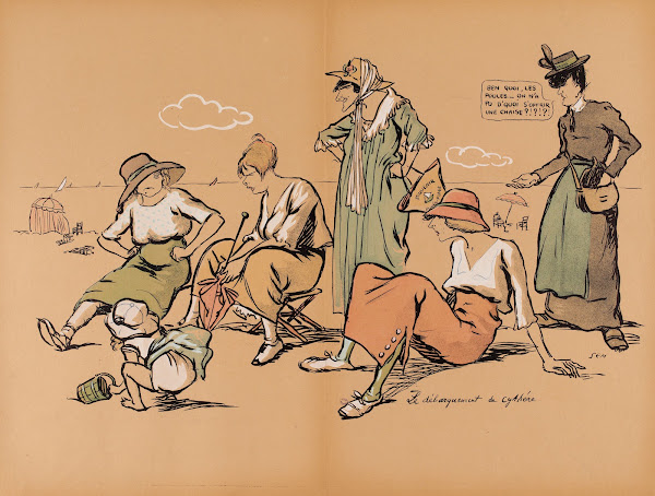 Le débarquement de Cythère 1919