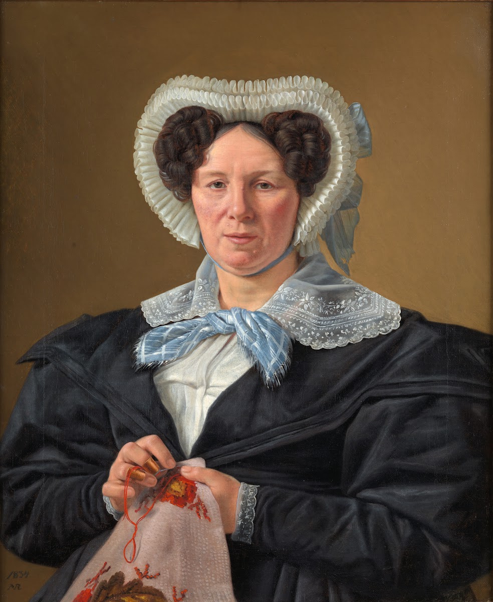 The Artists Mother Frederikke Eleonore Cathrine Rørbye née Stockfleth 1833   183