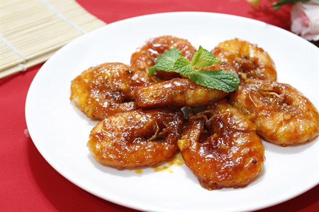 Tôm Sốt Tương Cà