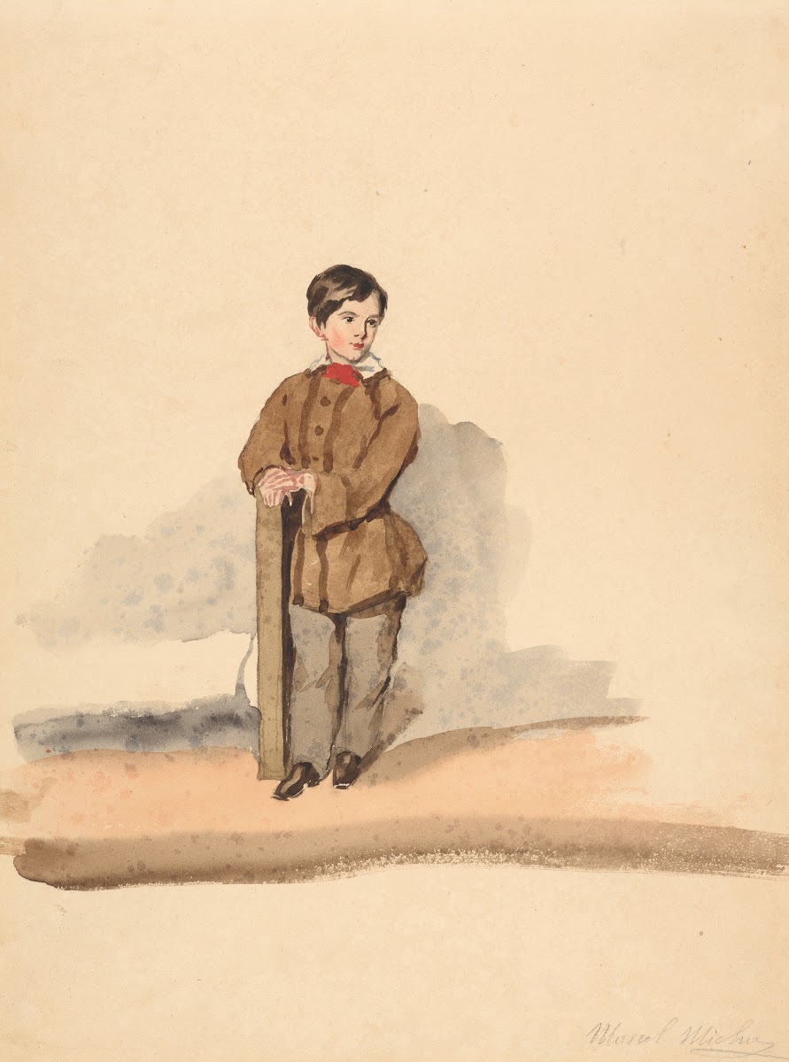 Portrait of Marceli Michałowski in His Childhood 1846