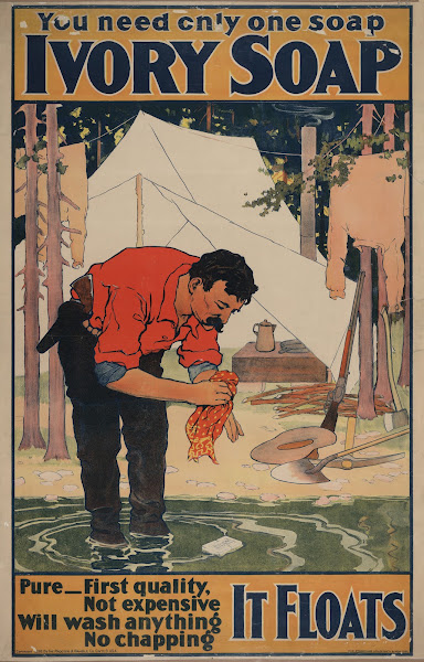 You need only one soapIvory soap 1898