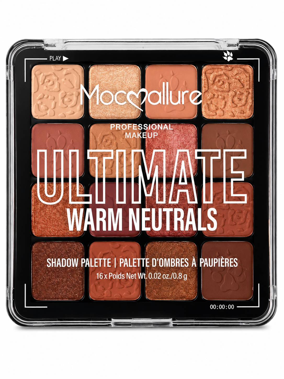 Moira Professional Makeup Ultimate Warm Neutrals Shadow Palette