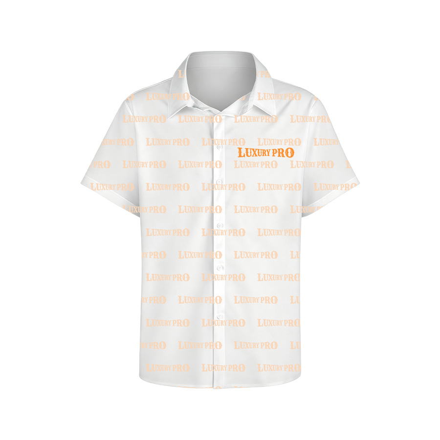 AOP EO Classic Collar Double Layer Shirt (No Pockets, Slub Linen)