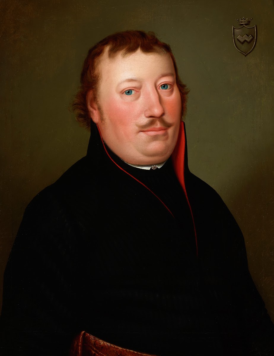 Portrait of a Nobleman of the Abdank Coat of Arms Izydor Chełmicki 1810