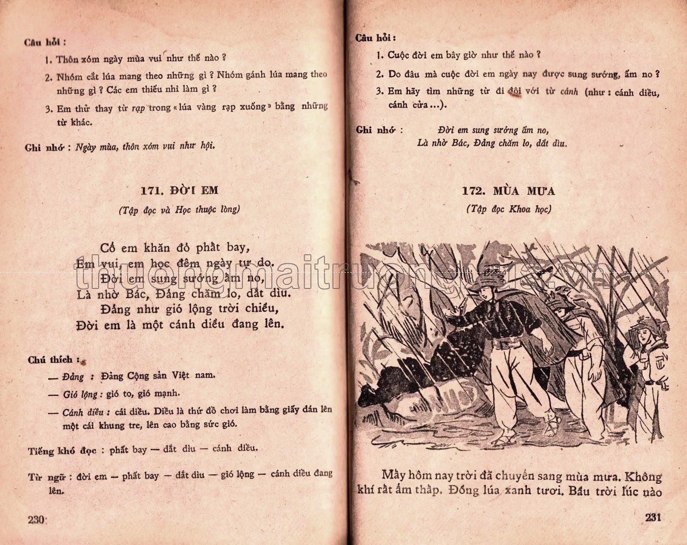 Tập đọc lớp 2 phổ thông - Trang 115